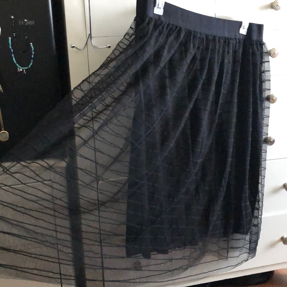 Black skirt!